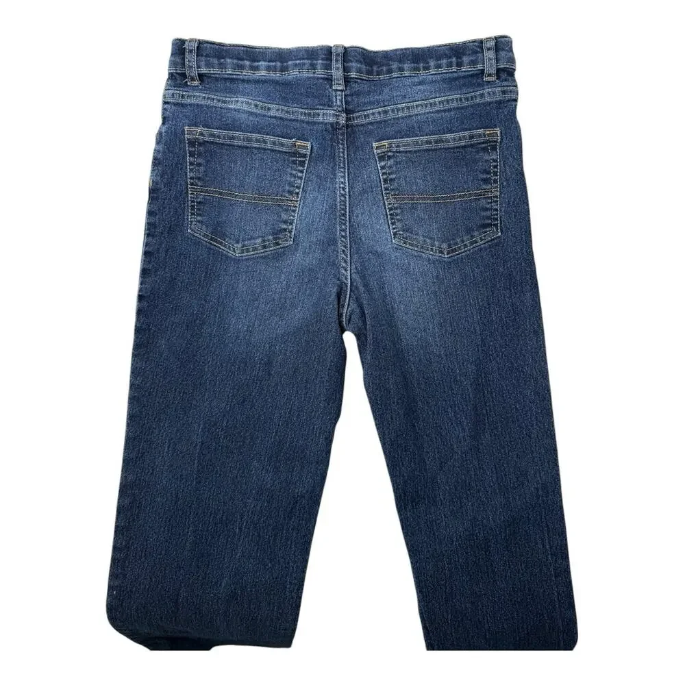 OshKosh Bgosh Denim Jeans‎ Boys Size 14R Regular Classic Straight Leg Youth EUC